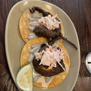 Purple Octopus Tostada