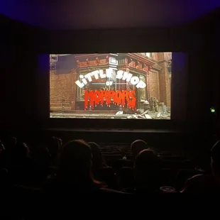 Little shop of horror screening! Priceless night of nostalgia.