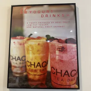 Yogurt drinks