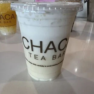 Sea Foam Jasmine Milk Tea