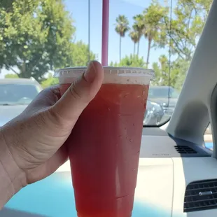 Strawberry Black Iced Tea