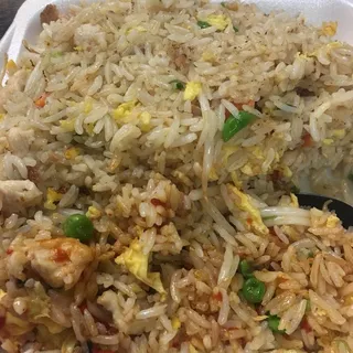 Salted Fish and Chicken Fried Rice