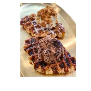 Croffle with Icecream