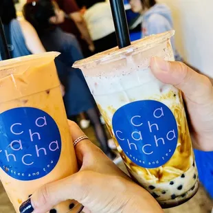 Thai Milk Tea (boba), Tiger Fresh Milk