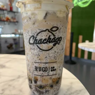 B3 Oreo Cheese Brown Sugar Pearl Milk Tea Oreo