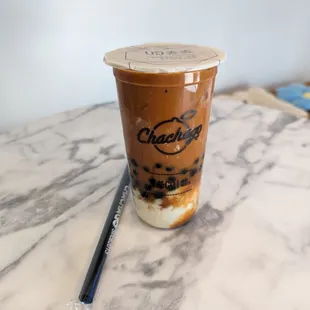 Thai boba tea, very good.