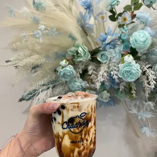 Taro Brown Sugar Pearl Milk