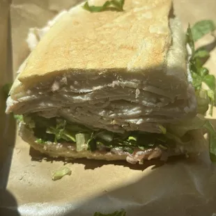 Turkey sandwich