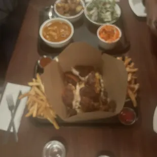 Whole chicken and sides