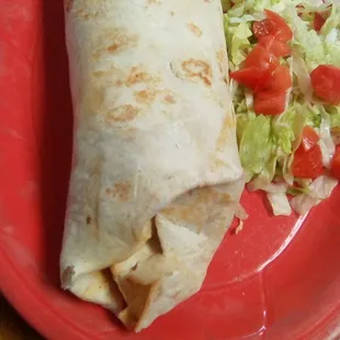 Carne Adovada Burrito at Cha Chi's in Dona Ana. The adovada had a strong cumin flavor. It was good but not as good as Las Trancas.