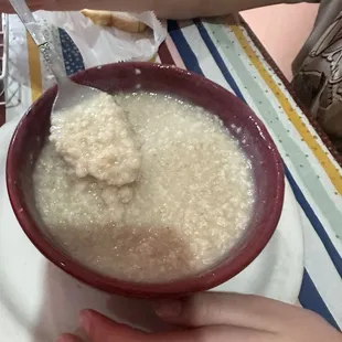 Oatmeal with Toast