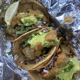 Pollo Adobado Taco