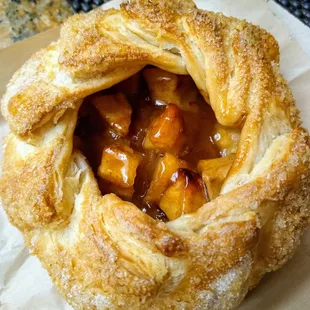 Caramel apple handpie