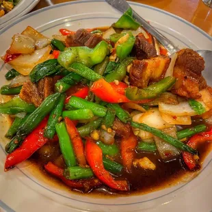 Sautéed Pork belly