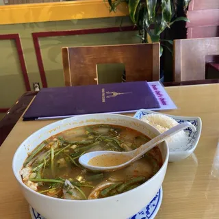 16. Tom Yum Noodle Soup
