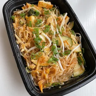 Takeout veggie pad thai ($13.77 after tax)