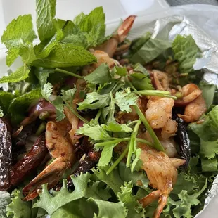 Shrimp salad