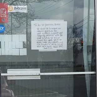 Closed this week
