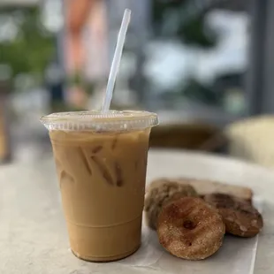 Coffee, donuts