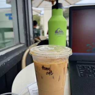 Honu latte(iced)
