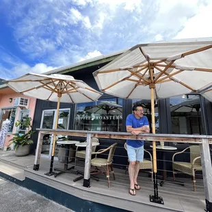 Plenty of seating, wrap around veranda