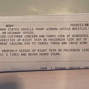 Chad's fixed Safelite's incorrect install in no time.  Fantastic service and they know what they are doing!