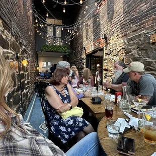 Our party. Four tables worth. 16 people.