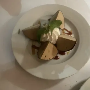 Salted caramel tartufo