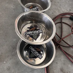 Water bowls for dogs