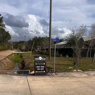 Follow the signs into the warehouse area to Chufunkta Brewing