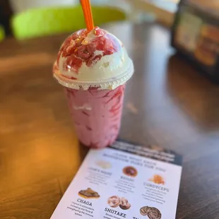 Beet Root Strawberry Mushy