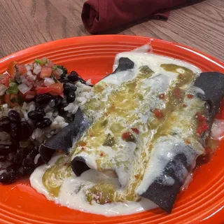 CHICKEN ENCHILADAS