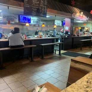 The grill inside