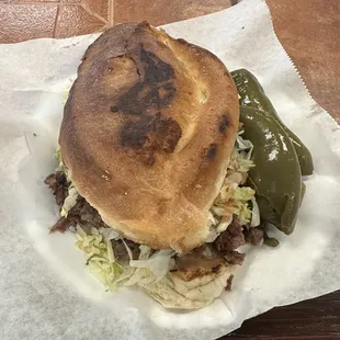 Lengua Torta -  much bigger than this photo would suggest!