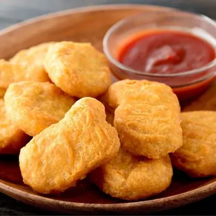 a bowl of ketchup