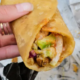Chana Masala Roll