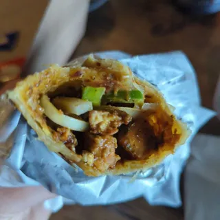 Chilli Paneer Roll