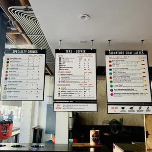 full menu - April 2022