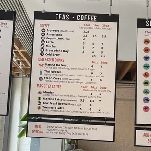 menu, sushi and sashimi