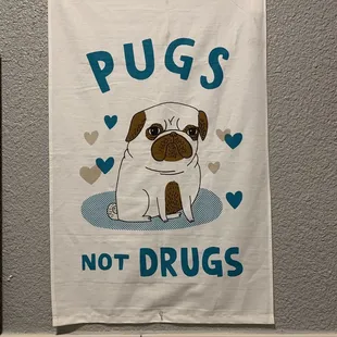 Sign in bathroom