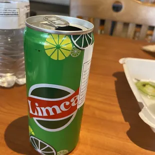 Limca - an Indian-imported soda.