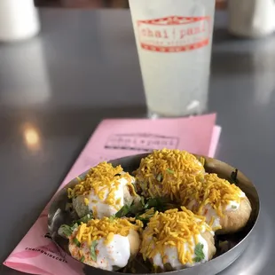 Sev Potato Dahi Puri