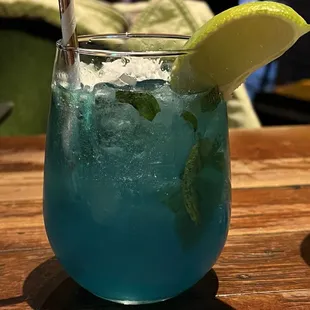 Blue mojito