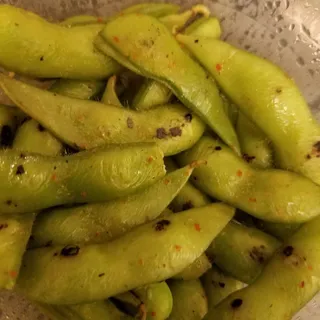 Grilled Edamame