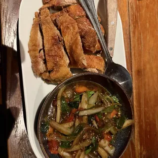 Crispy Duck Kha Pow