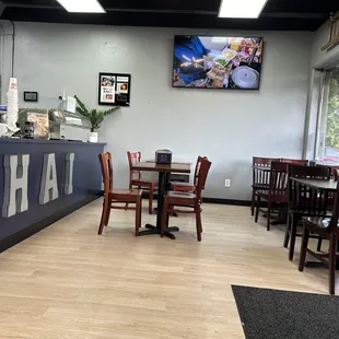 Interior dining area