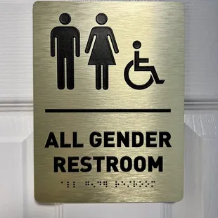 Gender-neutral restroom