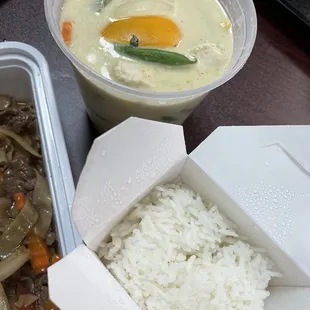 Green Curry Shrimp
