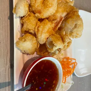 Calamari &amp; Shrimp appetizer