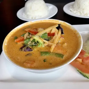 Red Curry Noodle Soup